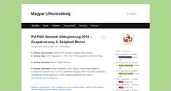 Desktop Screenshot of magyarultiszovetseg.hu